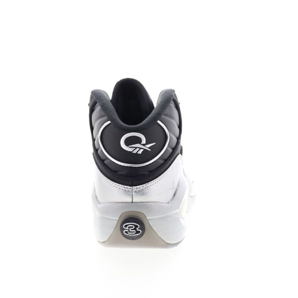 Reebok Mens Question Mid Black Shoes (NWT) - Picture 6 of 7